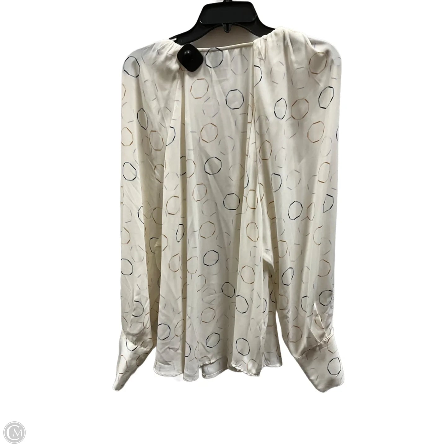 Top Long Sleeve By Worthington In White, Size: 2x