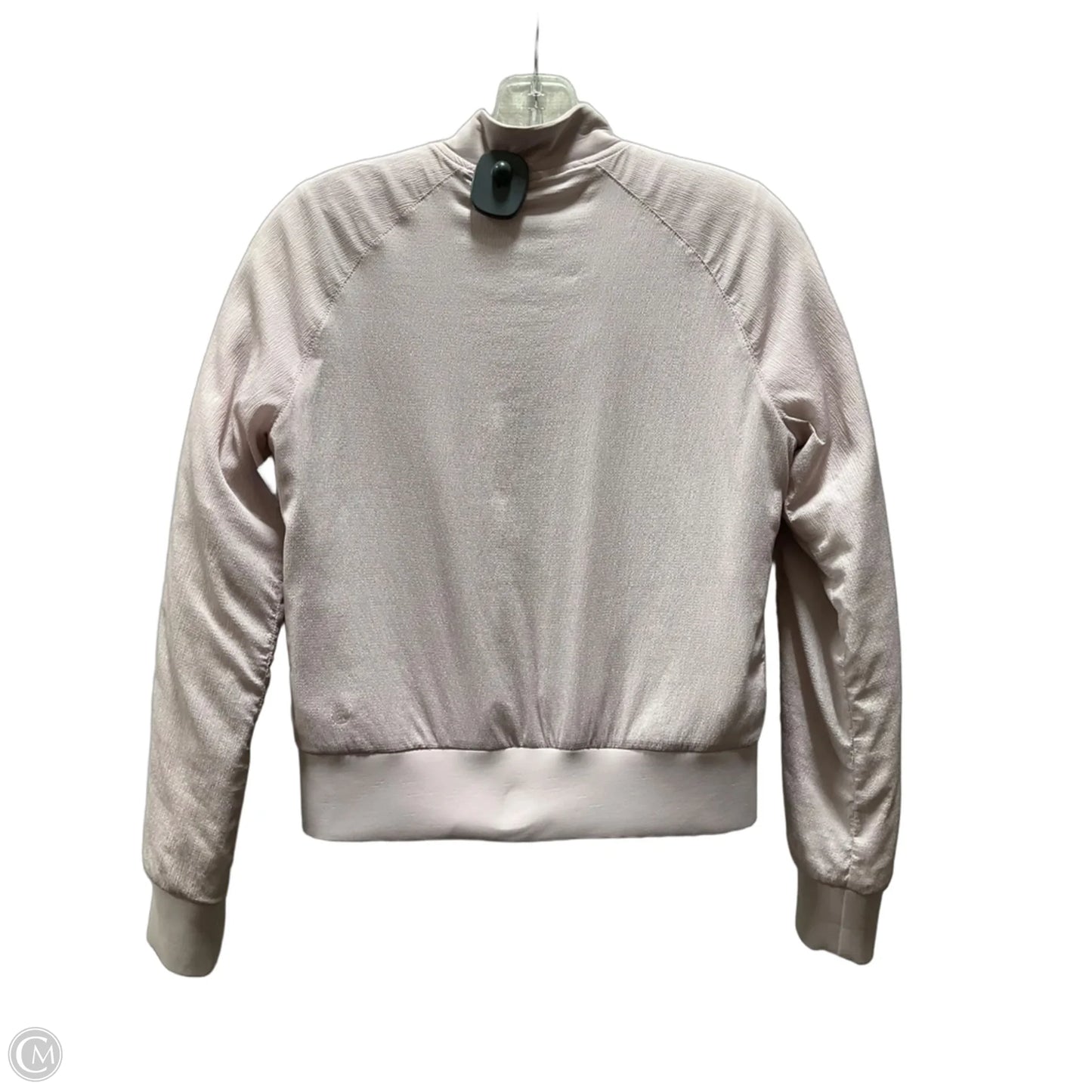 Athletic Jacket By Lululemon In Pink, Size: S