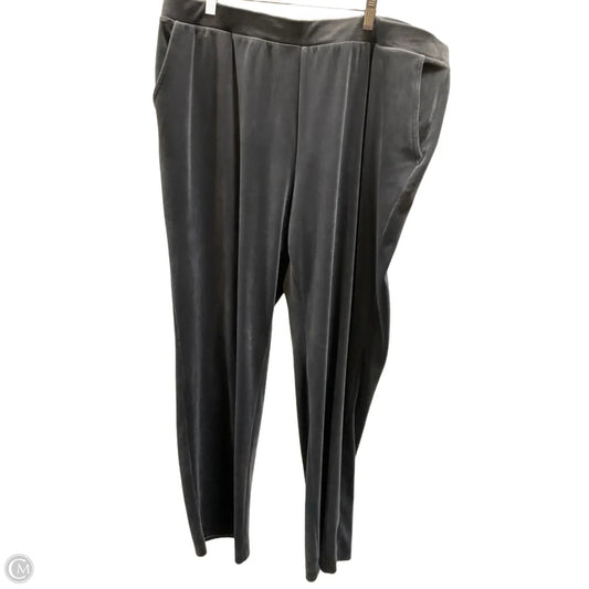 Pants Lounge By Chicos In Grey, Size: 1x