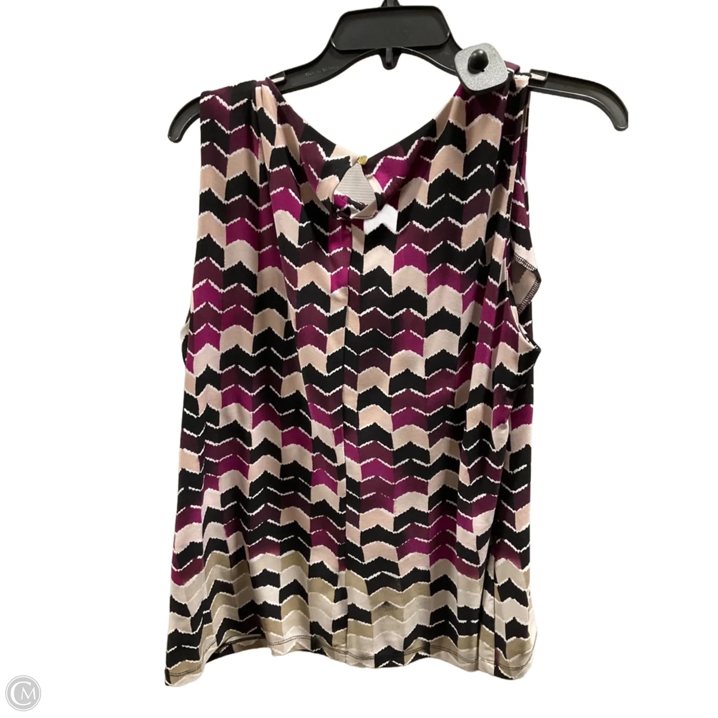 Top Sleeveless By Calvin Klein In Purple, Size: S