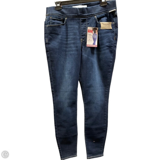 Jeans Skinny By Levis Signature In Blue, Size: 12