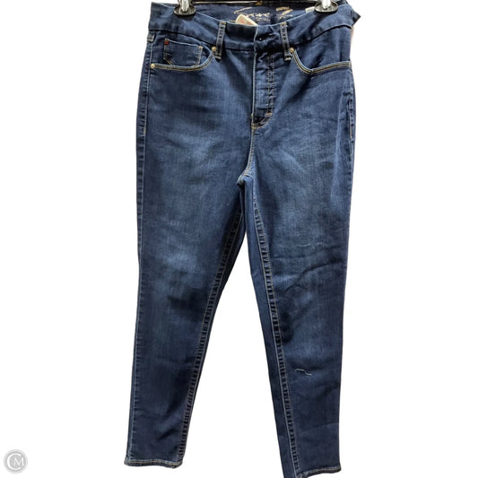 Jeans Skinny By Seven 7 In Blue, Size: 12