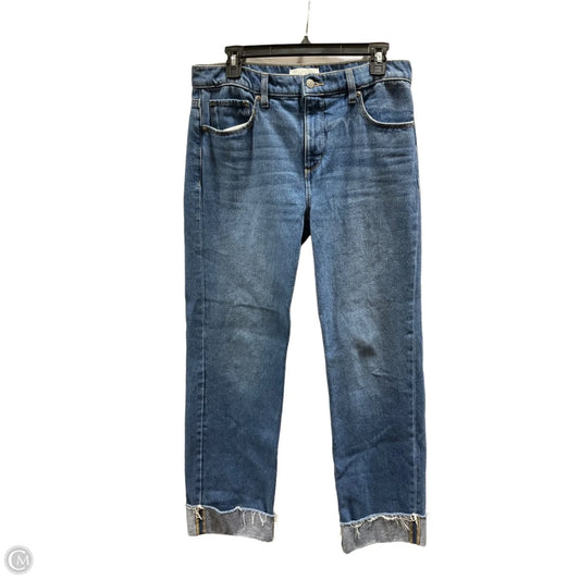 Jeans Boyfriend By Loft In Blue, Size: 4