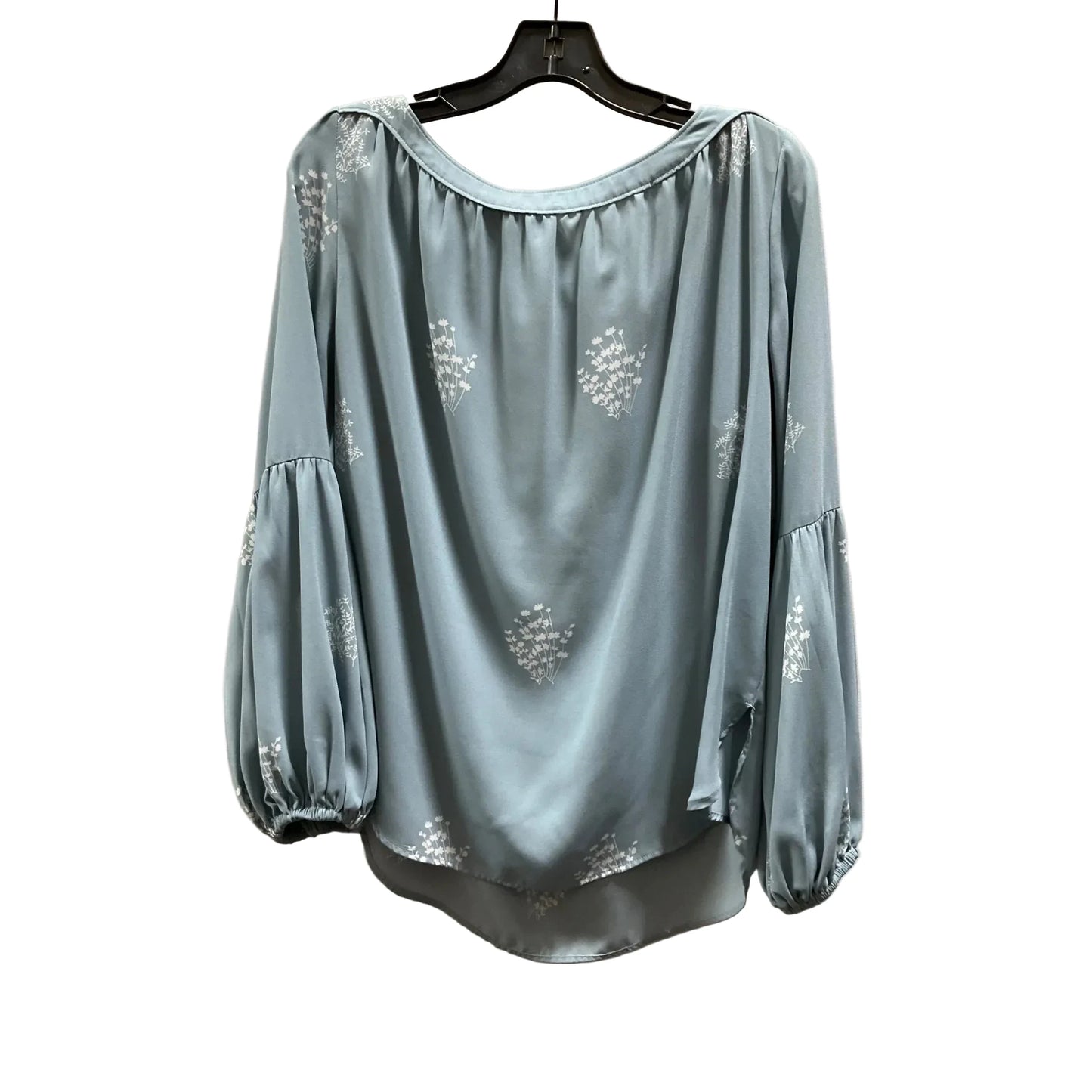 Top Long Sleeve By Loft In Blue, Size: L