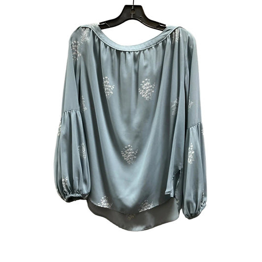 Top Long Sleeve By Loft In Blue, Size: L
