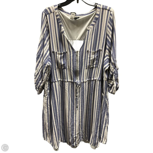 Dress Casual Short By Torrid In Blue, Size: 3x