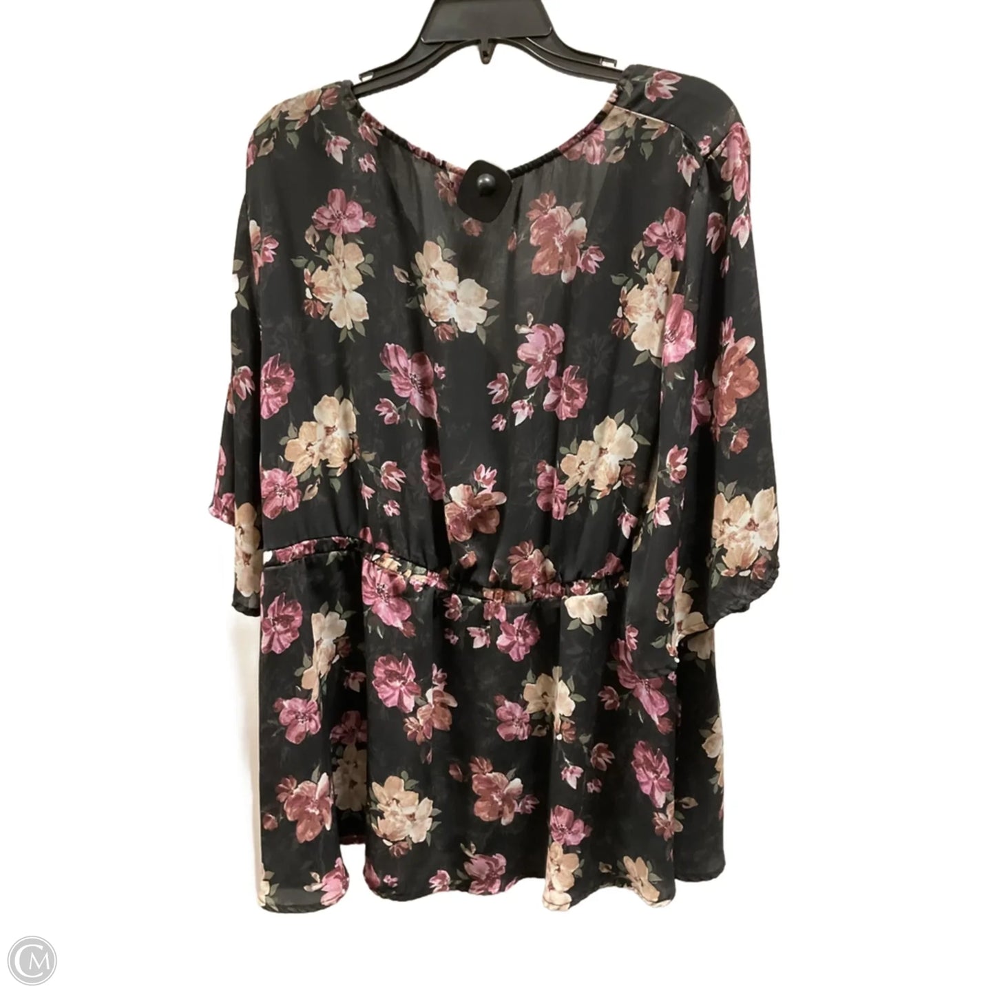 Top Short Sleeve By Torrid In Black, Size: 2x