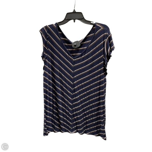 Top Short Sleeve By Torrid In Navy, Size: 3x