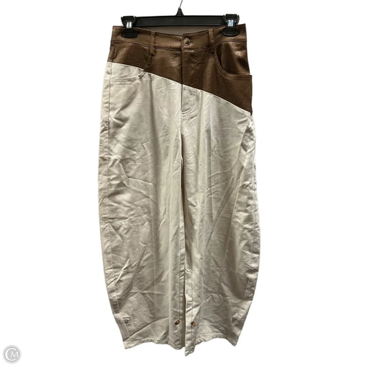Pants Linen By Micas In Tan, Size: Xs