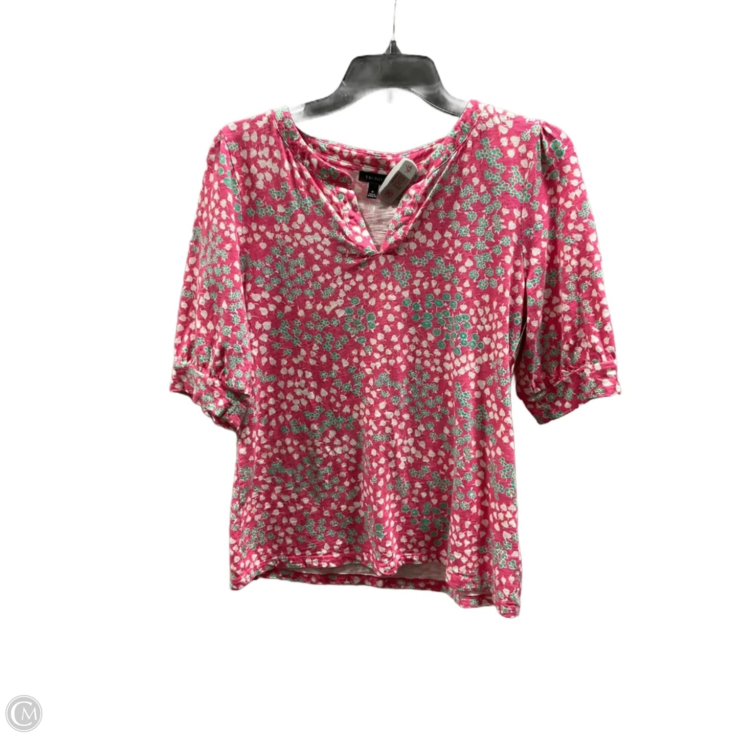 Top Long Sleeve By Talbots In Pink, Size: M
