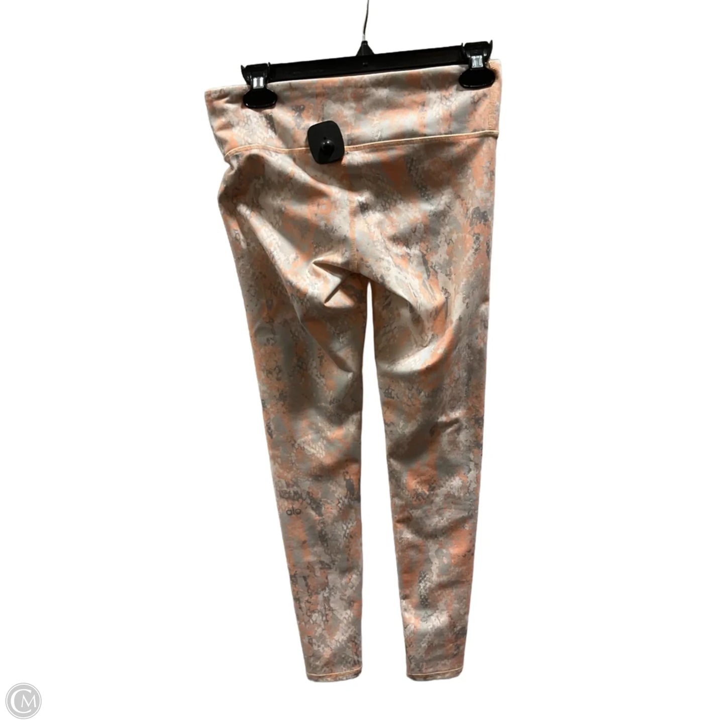 Athletic Leggings By Alo In Peach, Size: Xs
