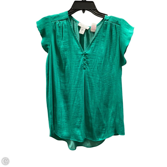 Top Sleeveless By Rachel Zoe In Green, Size: S