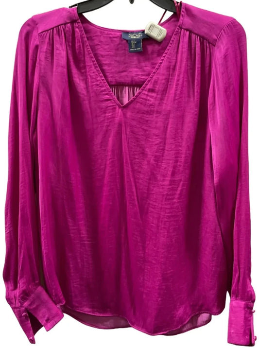 Top Long Sleeve By Rachel Zoe In Purple, Size: S