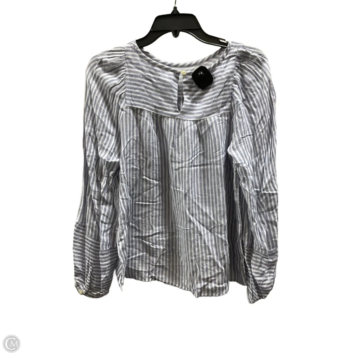 Top Long Sleeve By Loft In Blue, Size: Xs