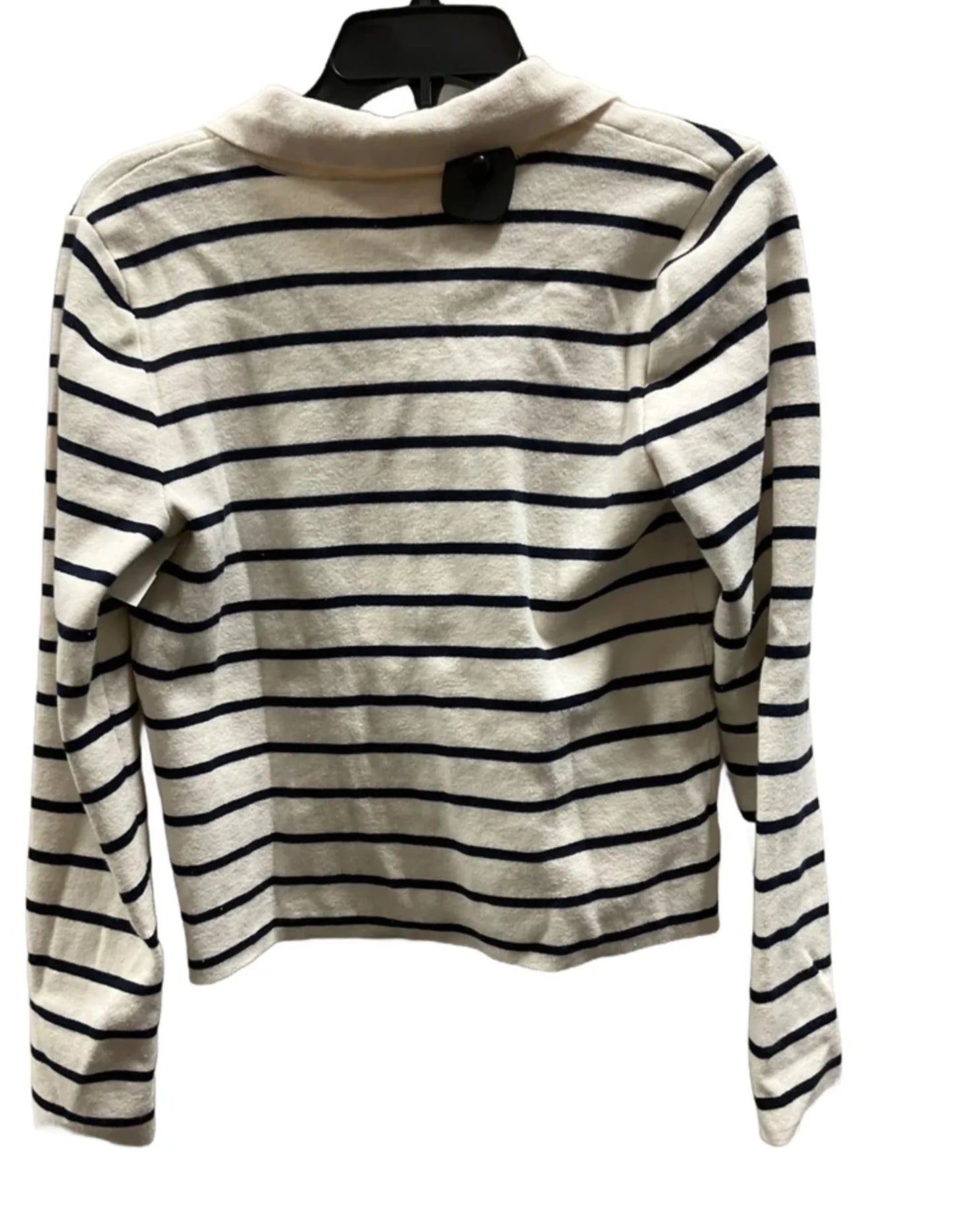 Top Long Sleeve By Loft In Striped Pattern, Size: Xs