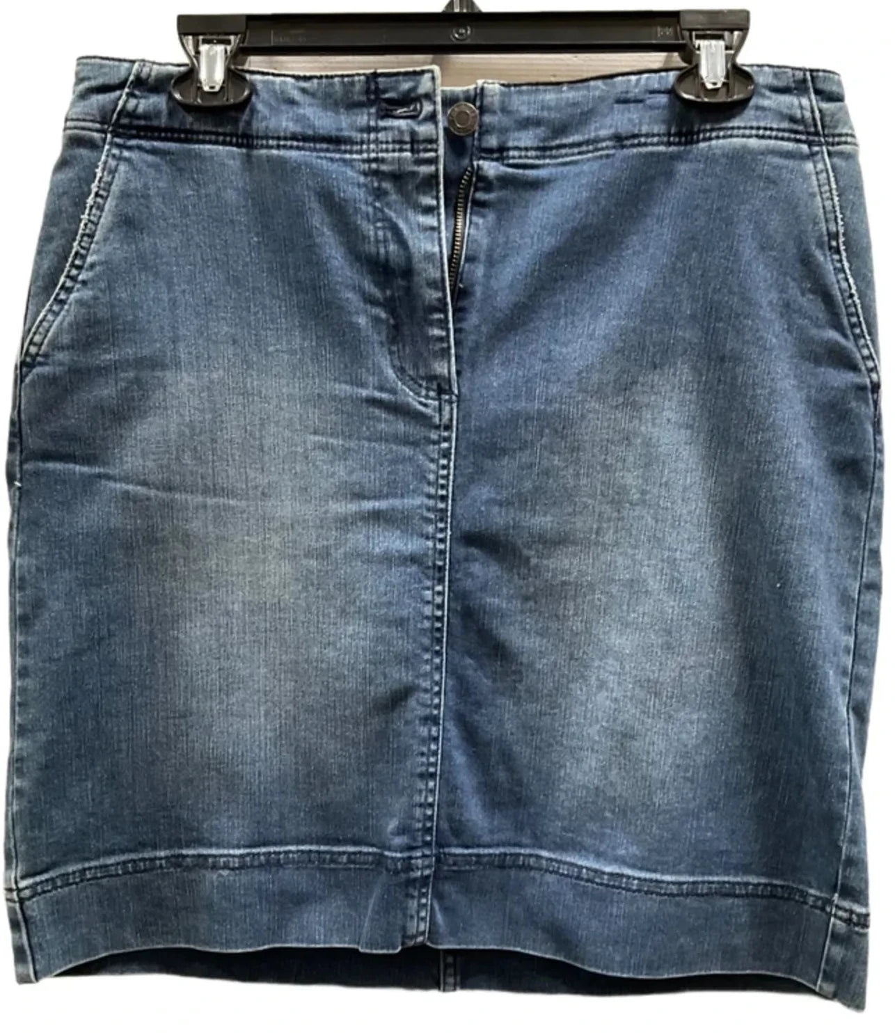 Skirt Midi By Talbots In Blue, Size: 8p