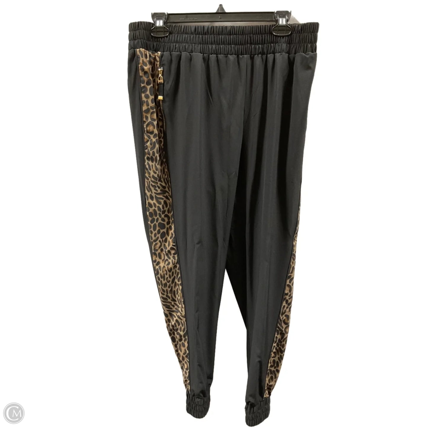 Athletic Pants By Chicos In Leopard Print, Size: M