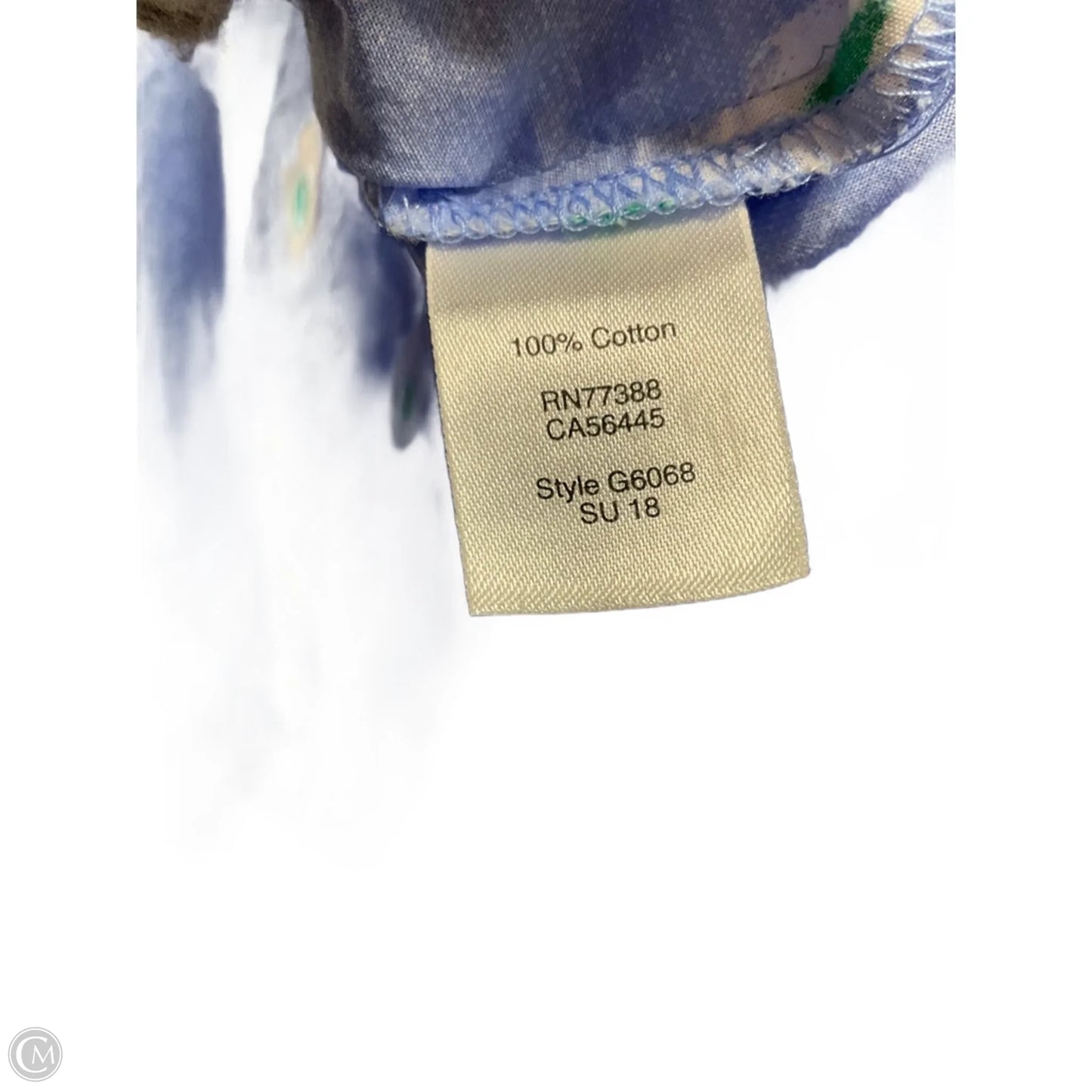 Top Long Sleeve By J. Crew In Blue, Size: L