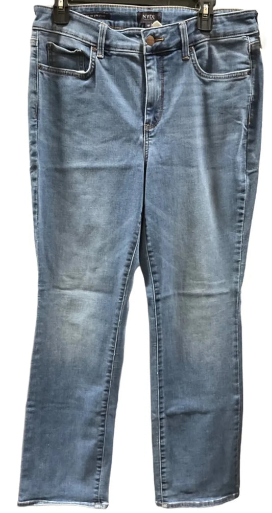 Jeans Straight By Not Your Daughters Jeans In Blue, Size: 12