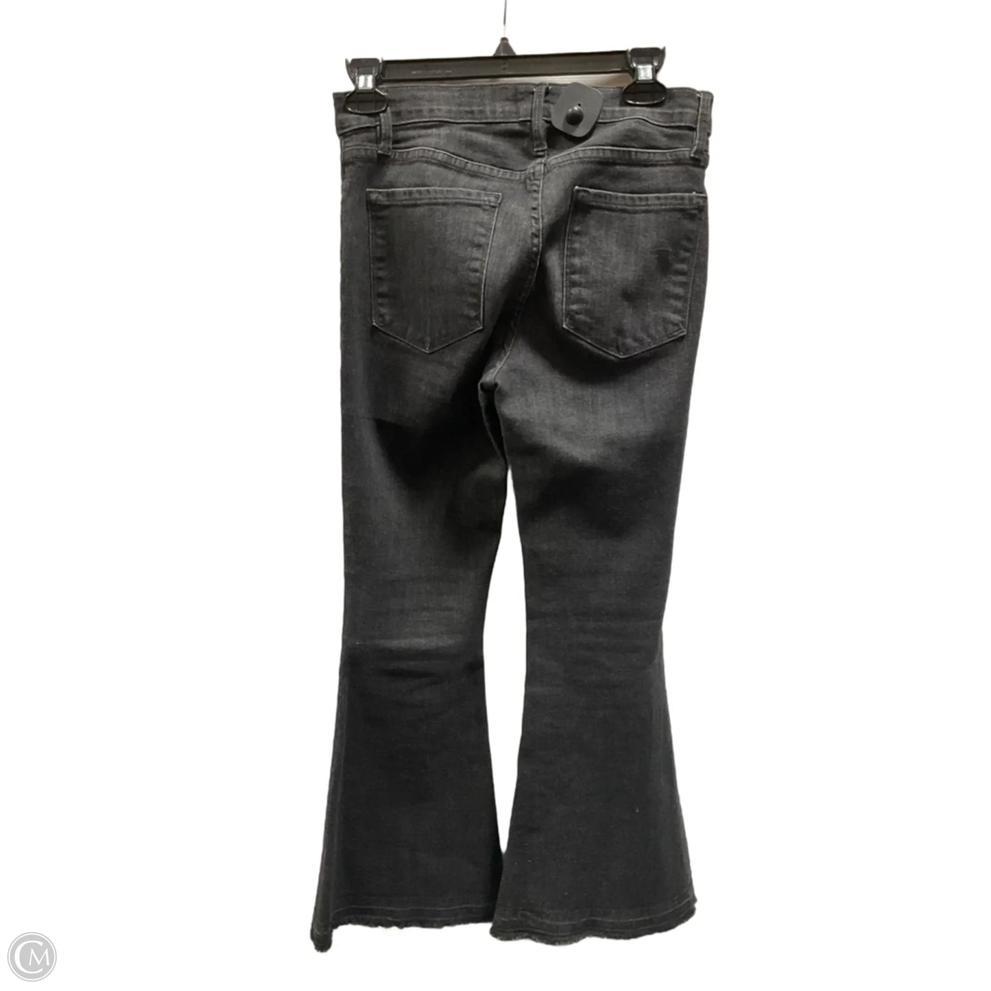 Jeans Cropped By Frame In Black, Size: 2