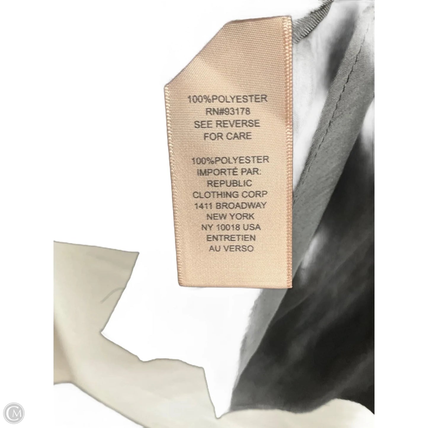 Top Sleeveless By Philosophy In Black, Size: Sp