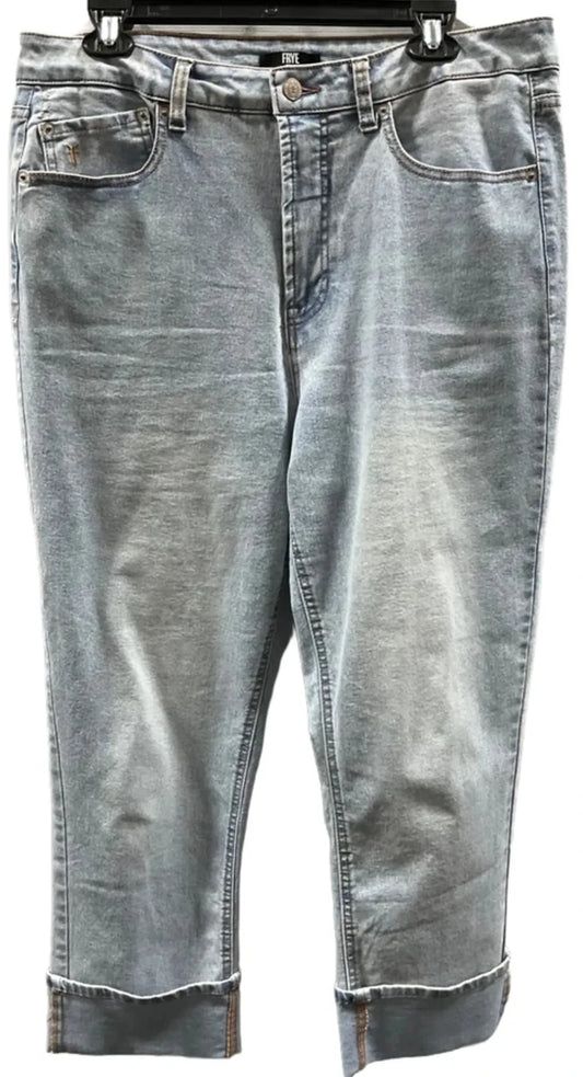 Jeans Designer By Frye In Blue, Size: 12
