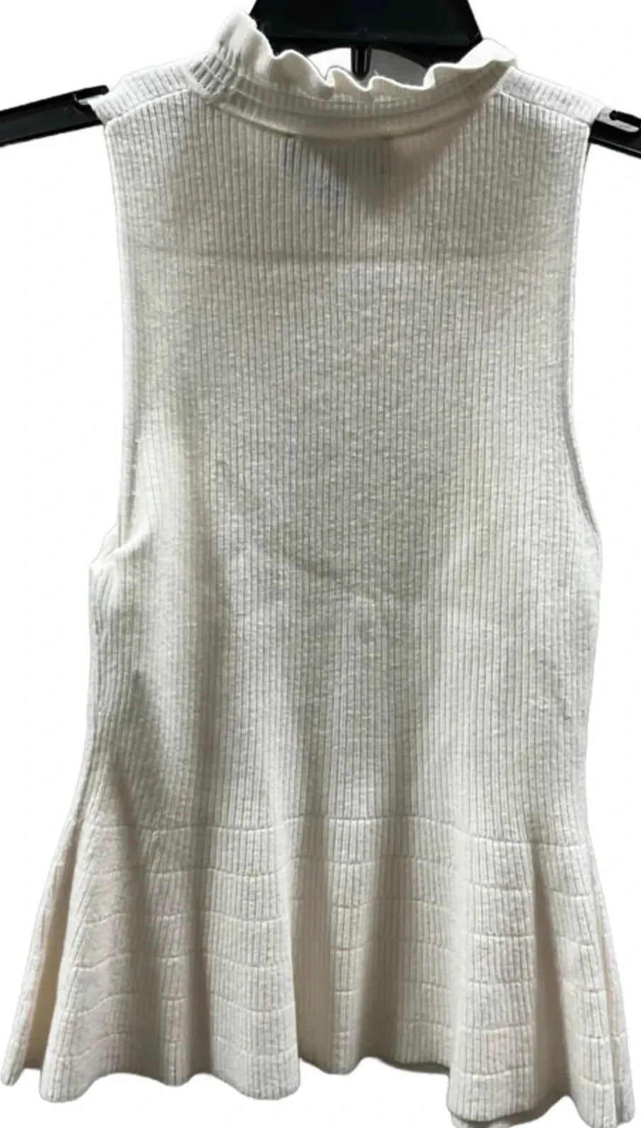 Top Sleeveless By Express In White, Size: Xs