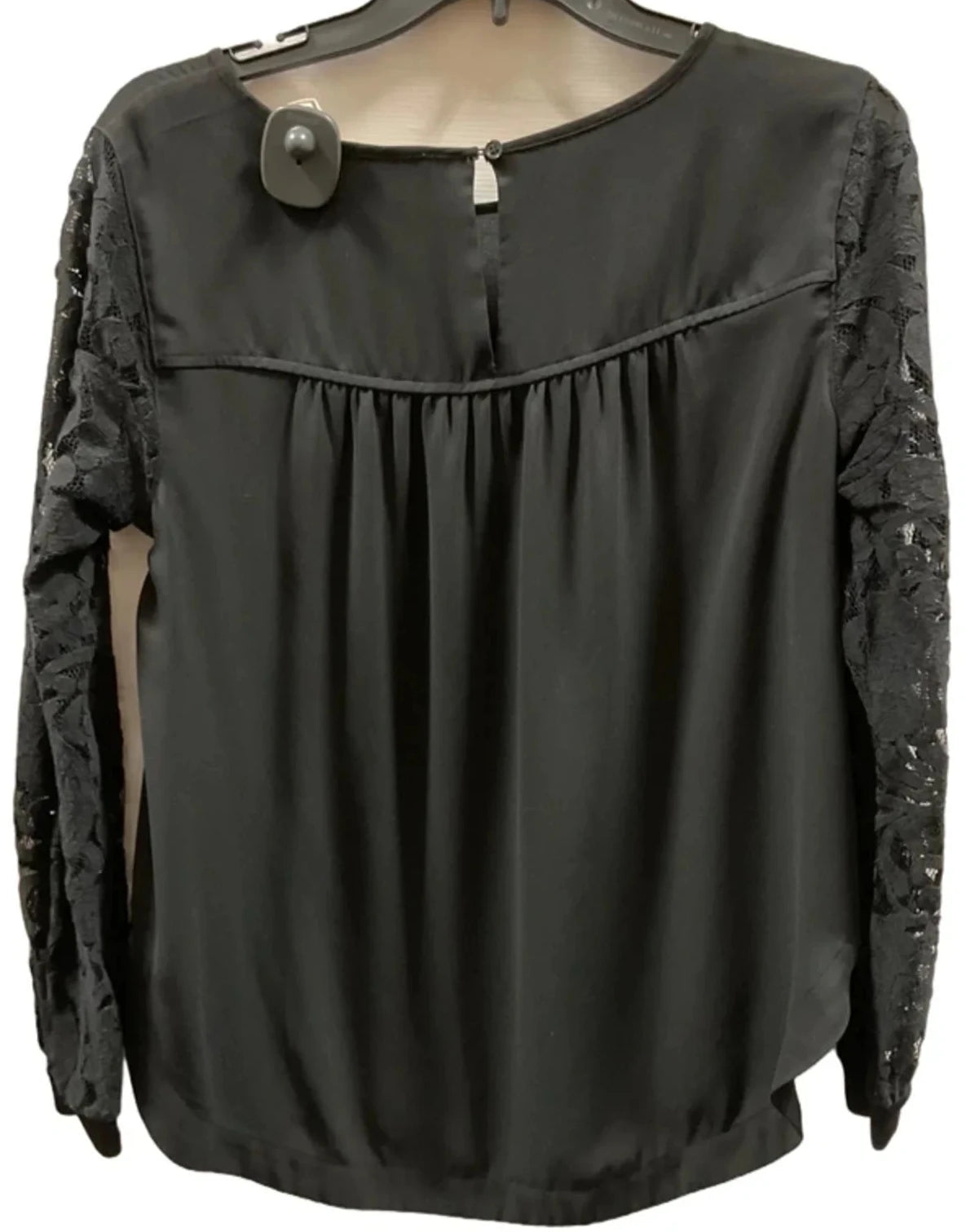Top Long Sleeve By Loft In Black, Size: S