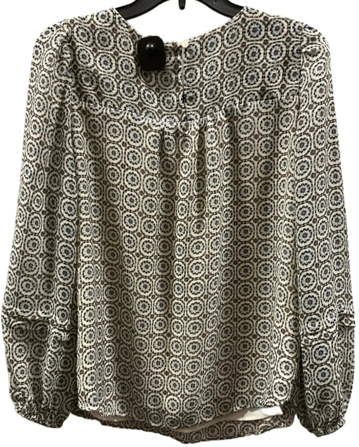 Top Long Sleeve By Loft In Black, Size: S