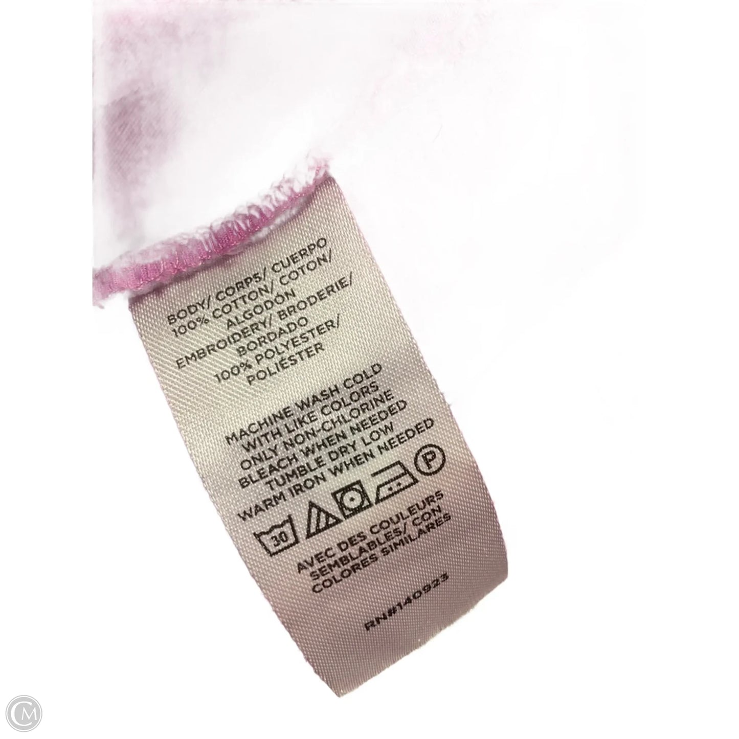 Top Short Sleeve By Loft In Purple, Size: S