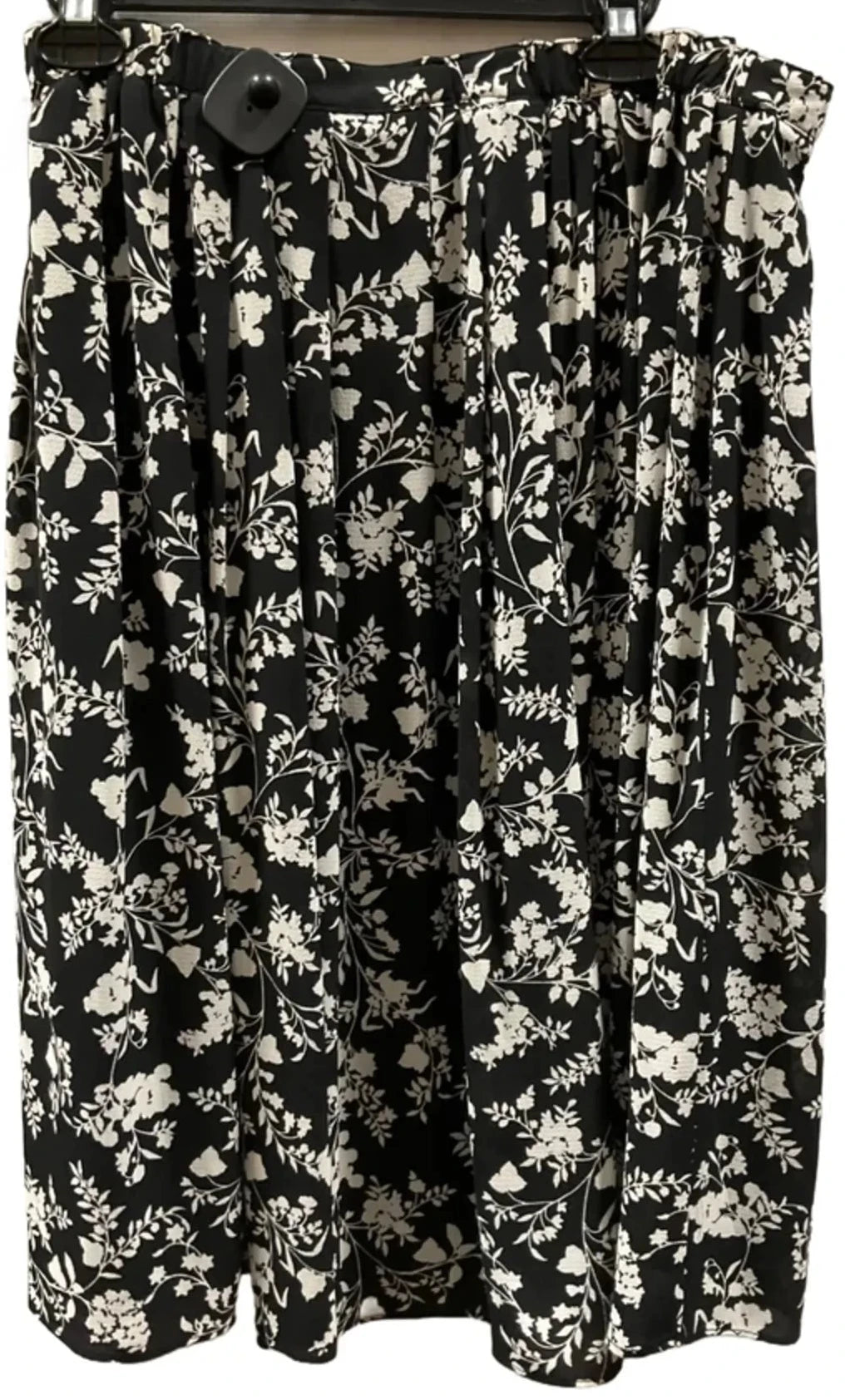 Skirt Midi By Talbots In Black, Size: 18