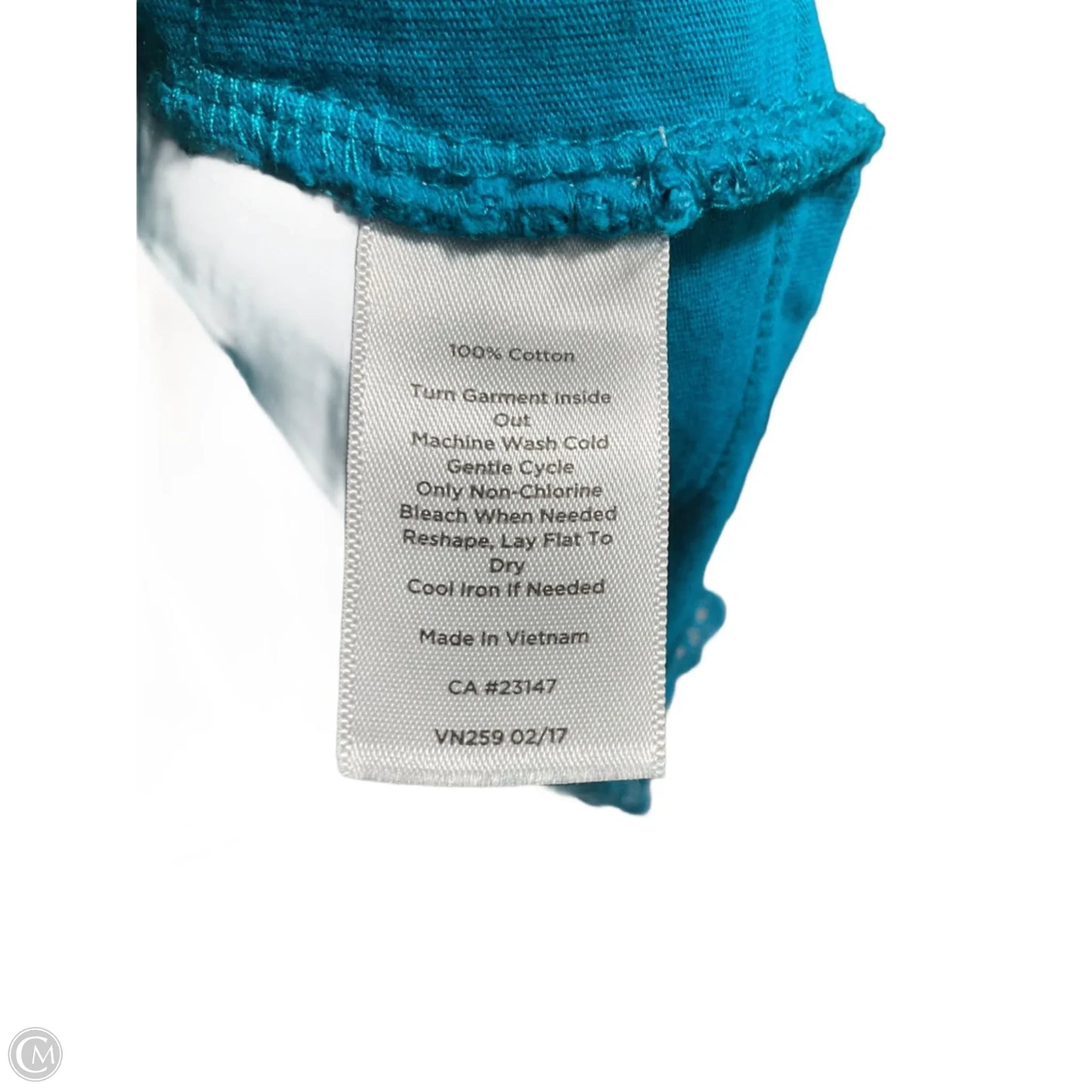 Top Sleeveless By Talbots In Blue, Size: 2x