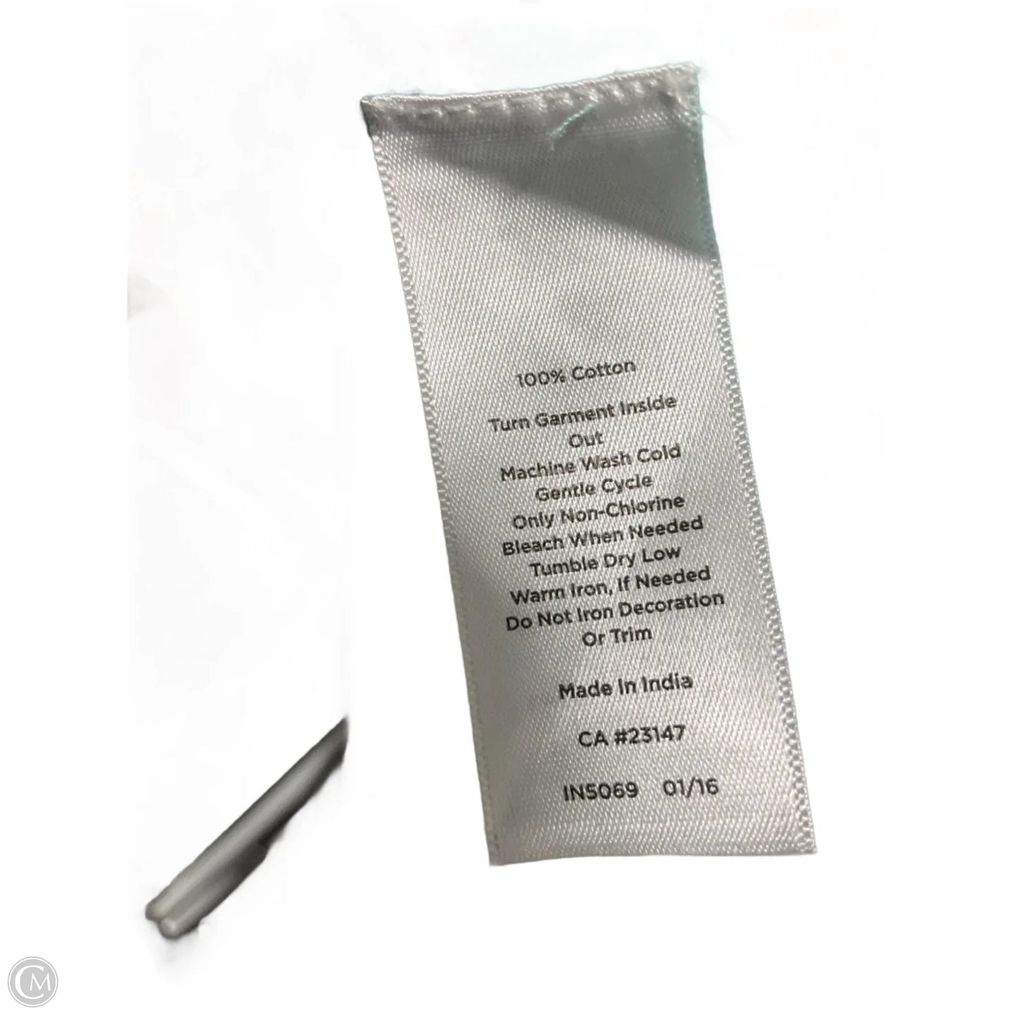 Top Sleeveless By Talbots In Blue, Size: 1x