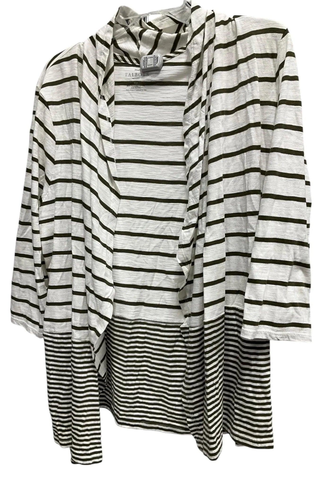 Top Long Sleeve By Talbots In Green, Size: Xlp