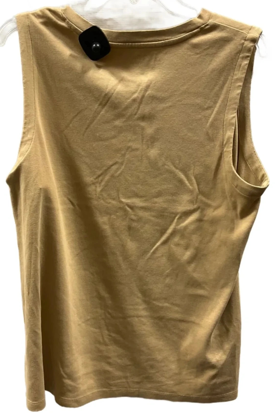 Top Sleeveless Basic By Chicos In Tan, Size: L