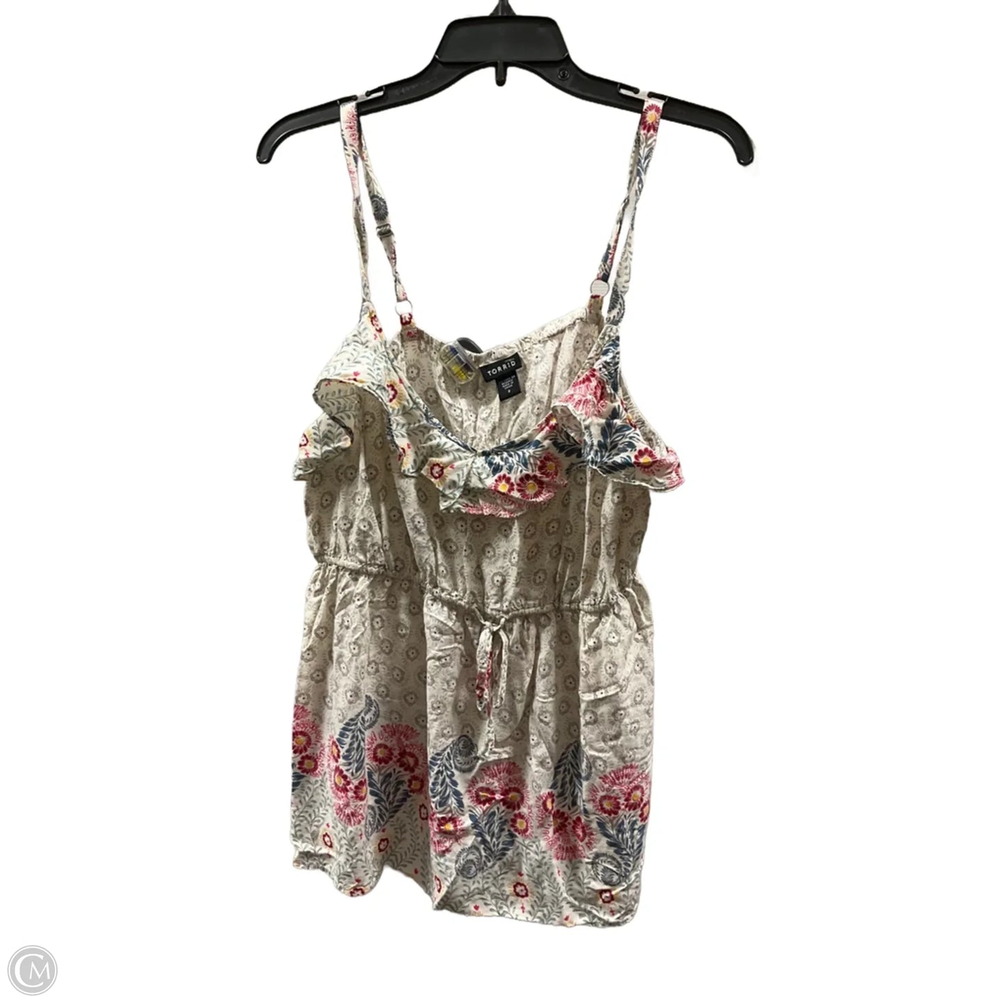 Top Sleeveless By Torrid In Pink, Size: 1x