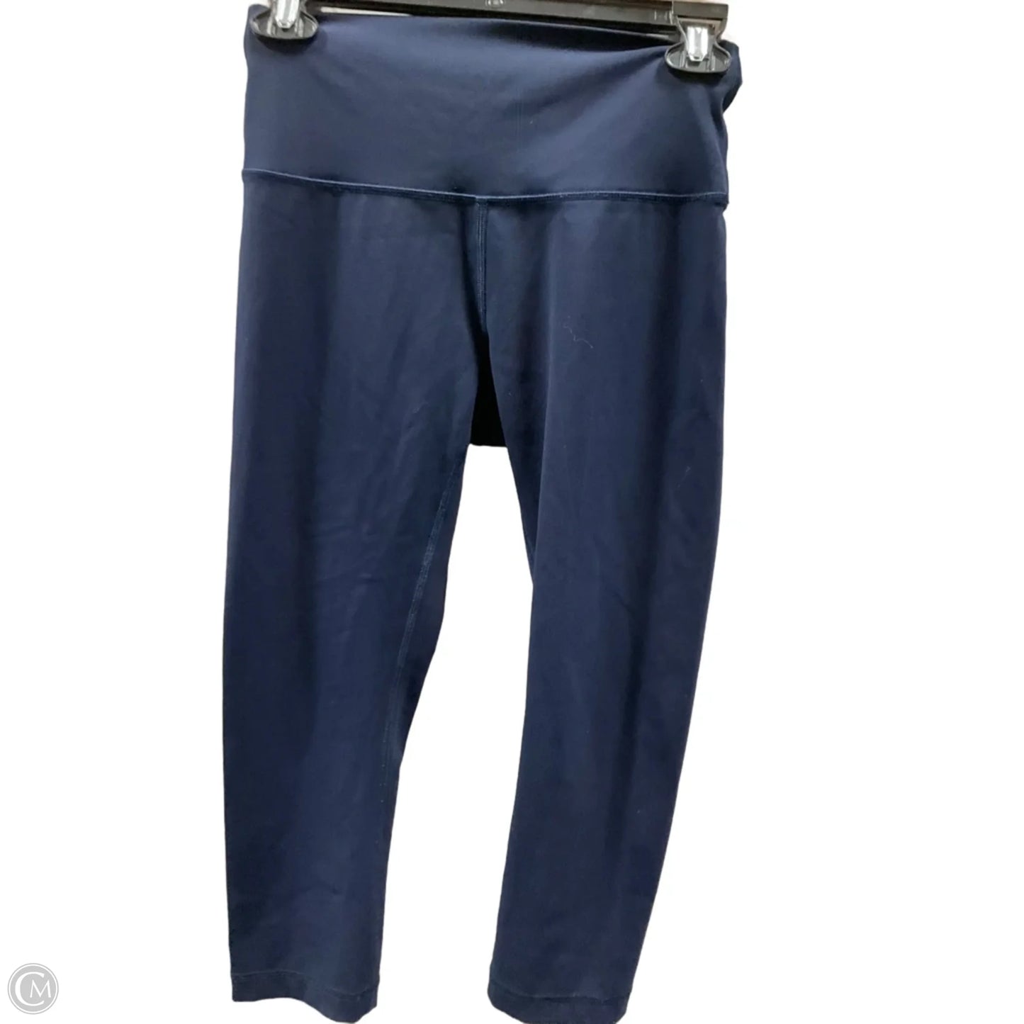 Athletic Capris By Lululemon In Navy, Size: 6