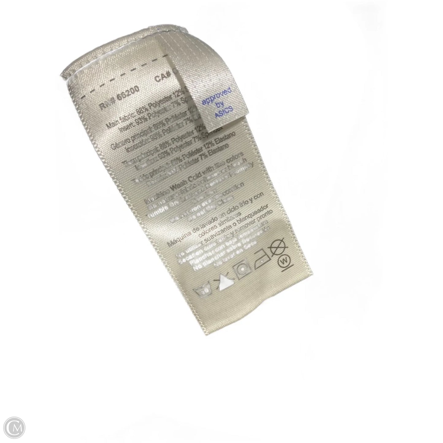 Athletic Tank Top By Asics In Black, Size: L