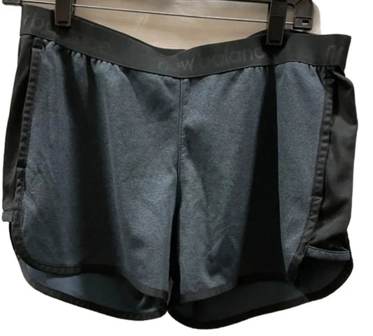 Athletic Shorts By New Balance In Grey, Size: M