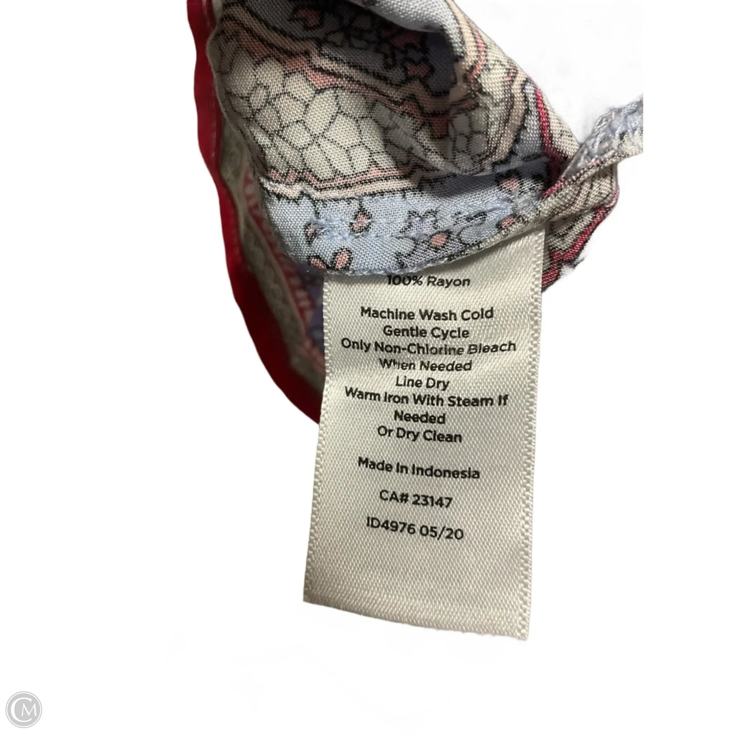 Top Long Sleeve By Talbots In Blue, Size: M