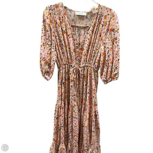 Dress Casual Maxi By Petal & Pup In Floral Print, Size: M