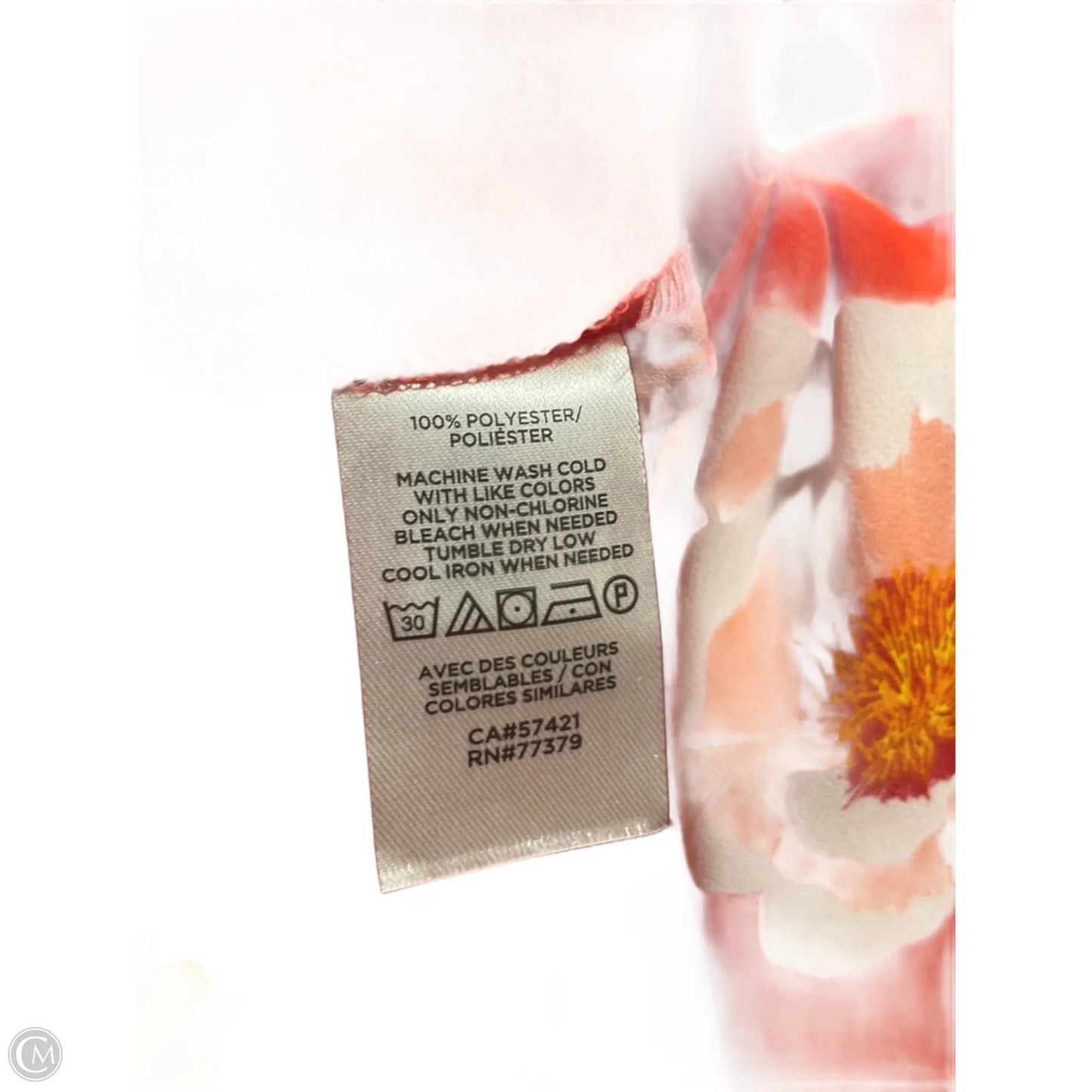 Top Sleeveless By Loft In Red, Size: L