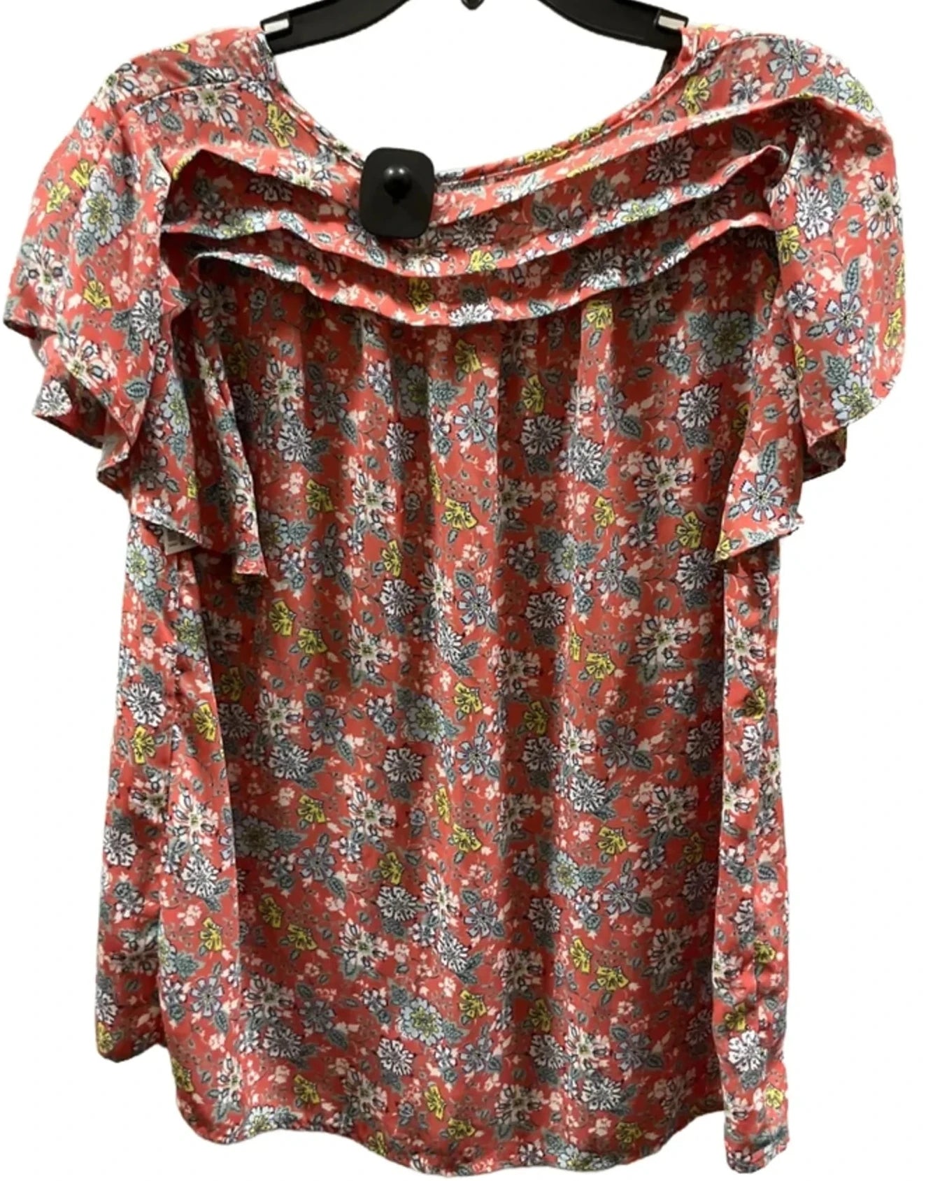 Top Short Sleeve By Max Studio In Pink, Size: M