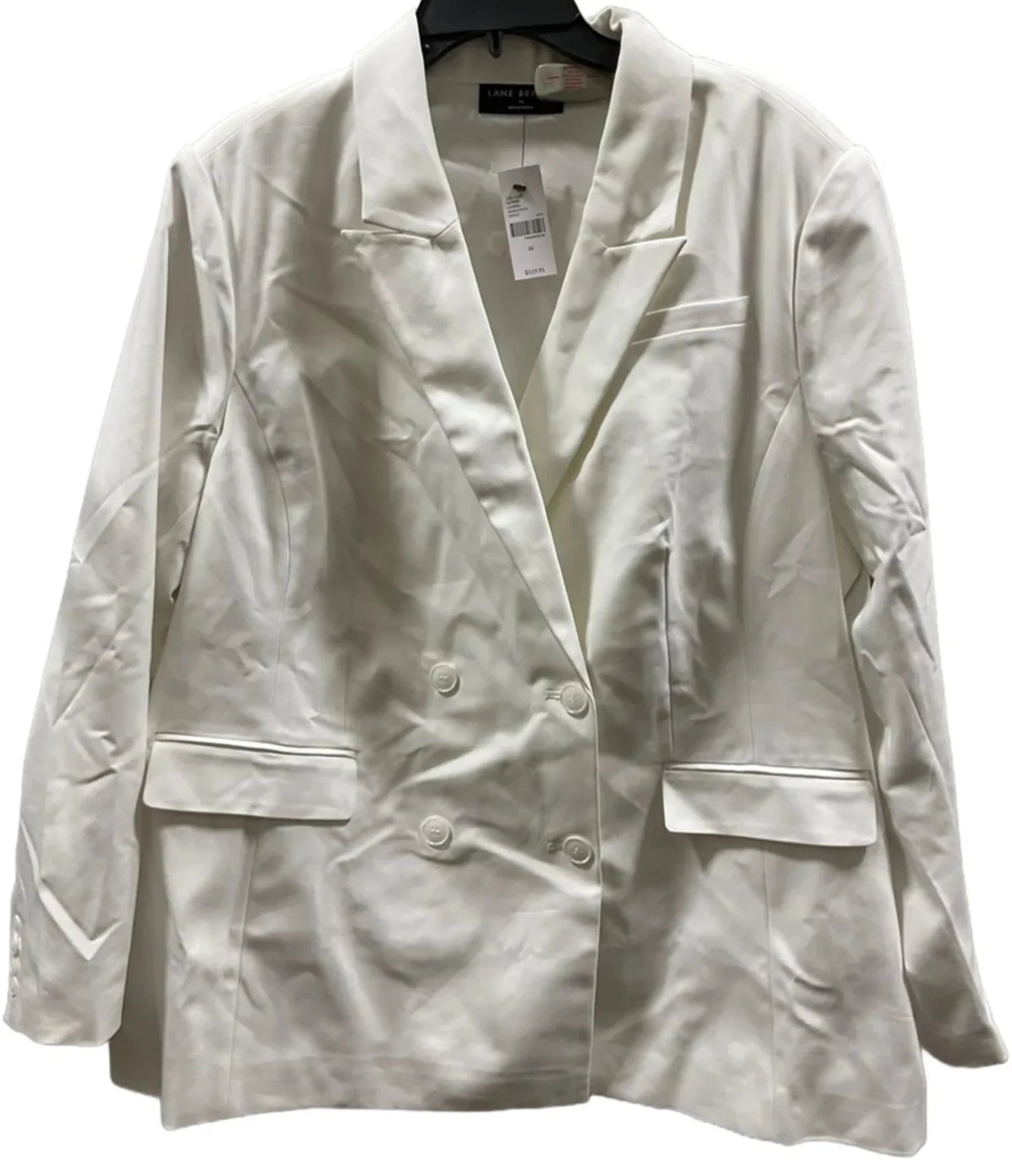 Blazer By Lane Bryant In White, Size: 2x