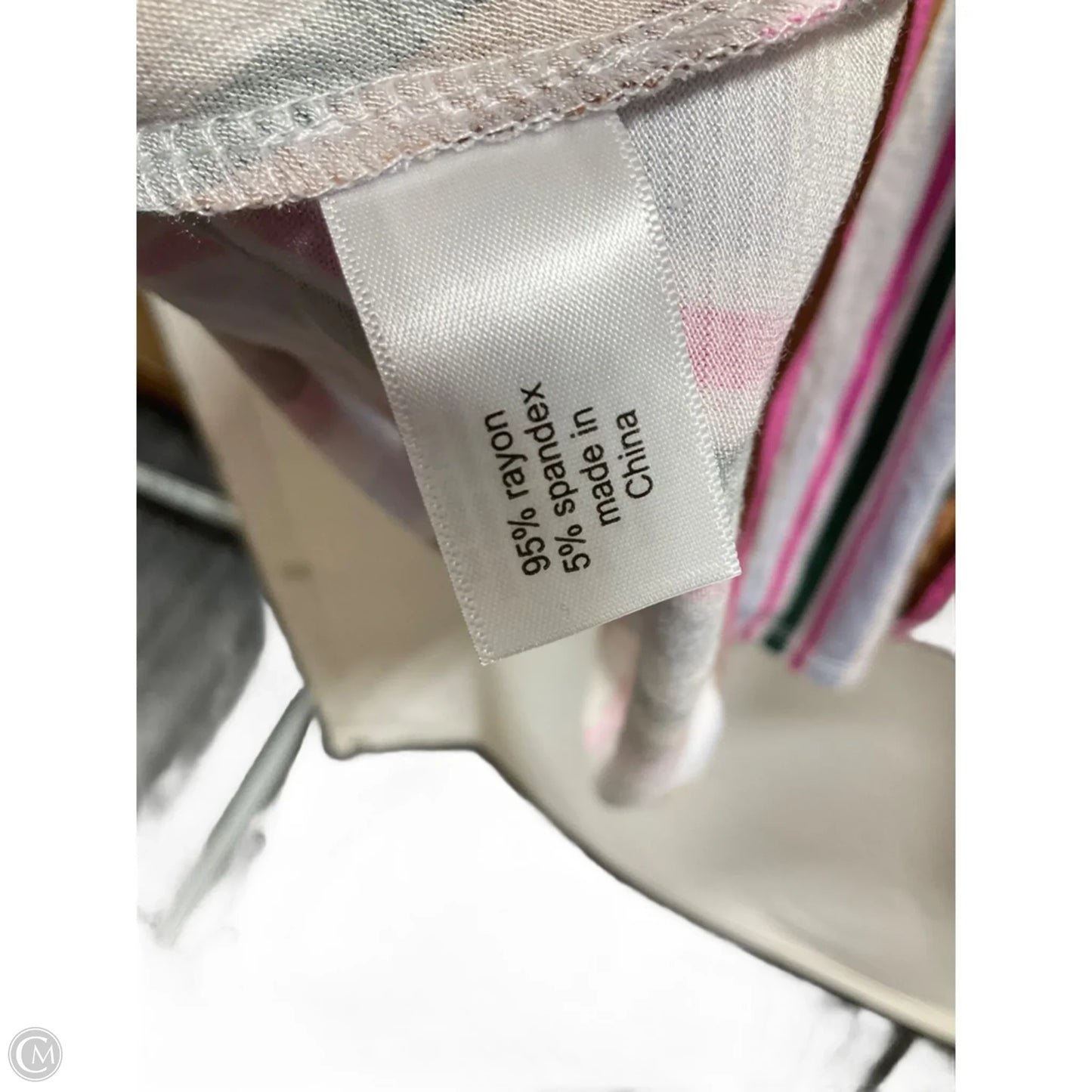 Top Sleeveless By Lane Bryant In Striped Pattern, Size: 1x