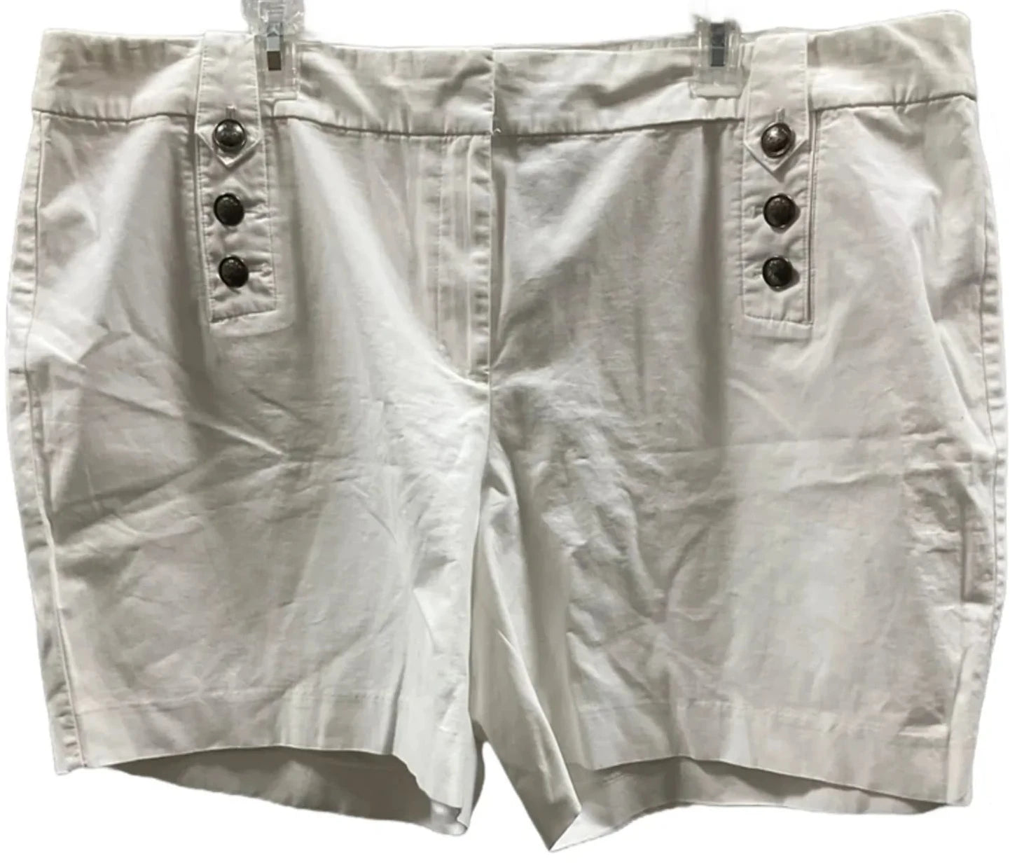 Shorts By Talbots In White, Size: 20