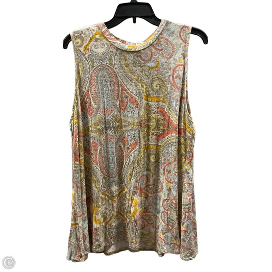 Top Sleeveless By Lane Bryant In Yellow, Size: 2x