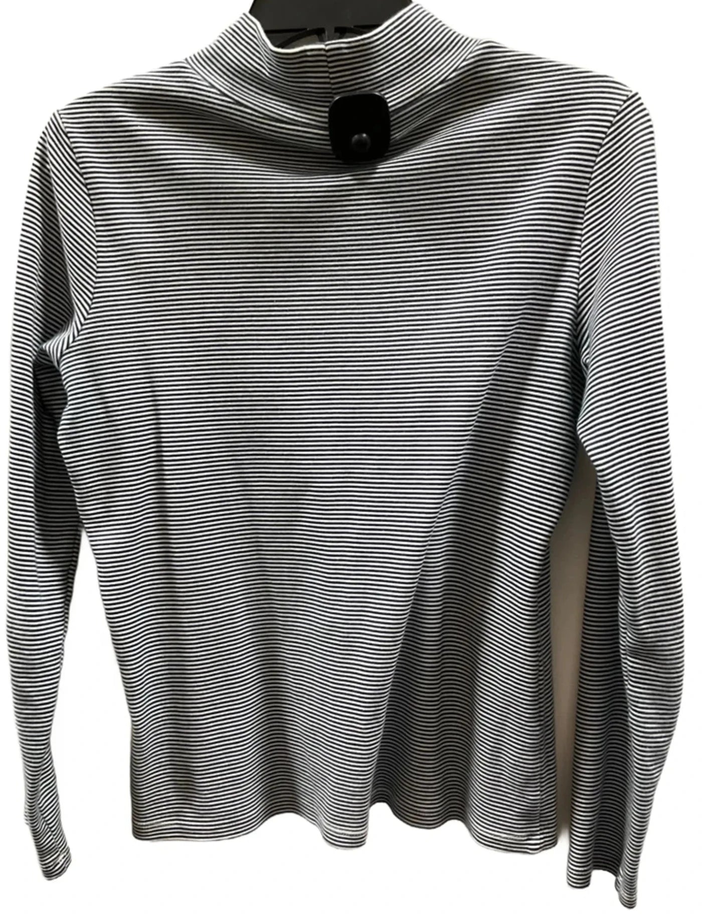 Top Long Sleeve Basic By Croft And Barrow In Striped Pattern, Size: S