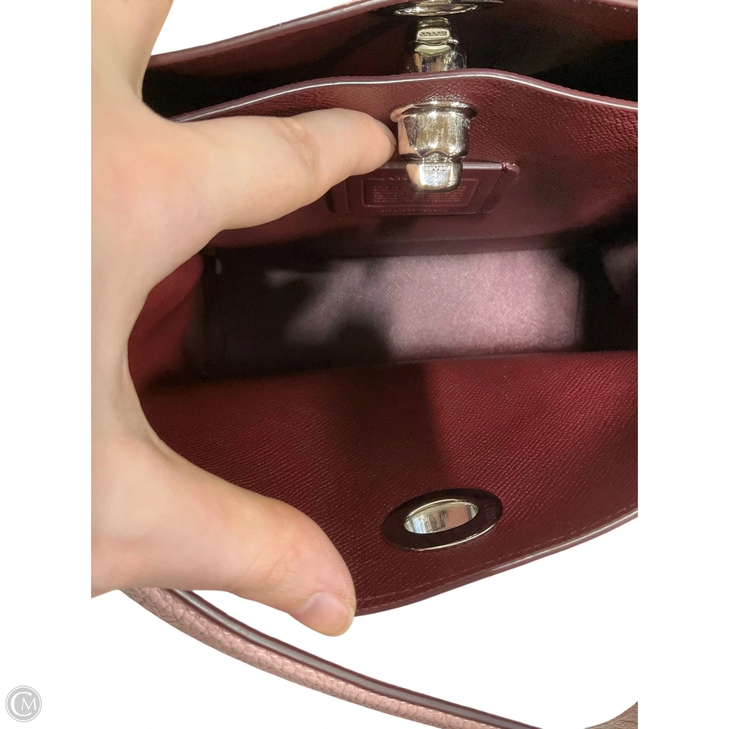 Handbag Designer By Coach, Size: Large