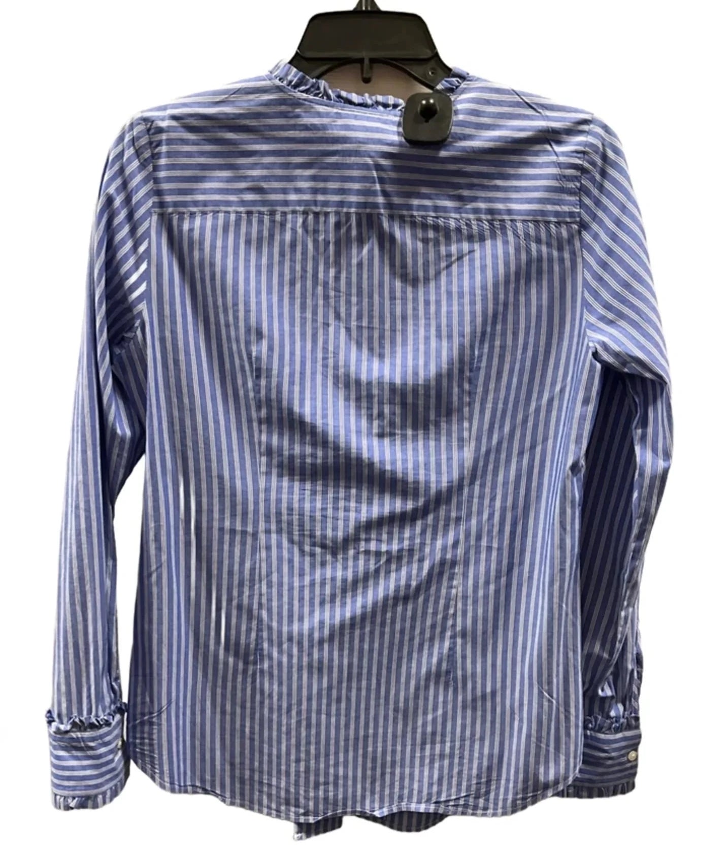Top Long Sleeve By Ann Taylor In Blue, Size: S